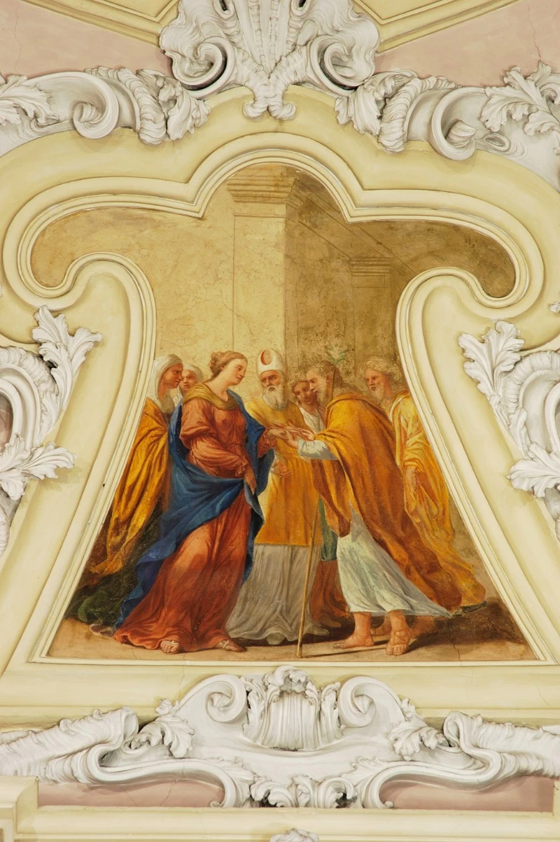 G. inizio sec. XVIII, Matrimonio di Maria